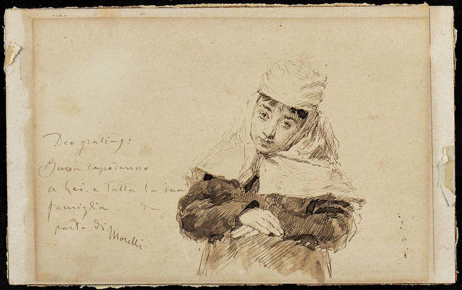 Ritratto di donna a mezzo busto